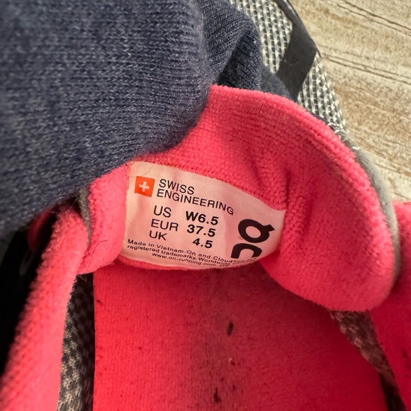 Lightly used OnCloud Sneaker 6.5 - Picture 4 of 5